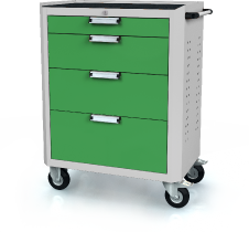 Trolley DVU 968 x 765 x 500 - basic - 4x drawers